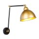 Truck Zidna Lampa Crno Zlatna 1x40W E27 - 15151-1