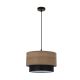 Ruben Viseća Lampa Crna - Orah 1x60 E27 - 15095-1-1