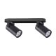 Gary Zidna Lampa Crna 2x15W GU10 - 15109-1-1