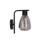 Moldo Zidna Lampa Crna 1x40W E27 - 15063-1-1-1