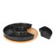 DEKOR DOM Poslužavnik FINCAN 30cm - Black - HML - 041639-1