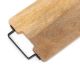 DEKOR DOM Daska za sečenje 41x18cm Soser mango, natural - 039656