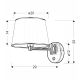 Ibis Zidna Lampa Patina 1x40W E14 - 15143-1-1