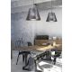 Platino 2 Visilica Zlato 35 cm 1x60W E27 - 15087-1