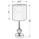 Melba Stona Lampa Crna 1x40W E14 - 15152