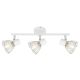 Fly Plafonska Lampa Bela Hrom 2 3x40W E14 - 15124