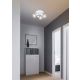 Fly Plafonska Lampa Bela Hrom 1 3x40W E14 - 15123