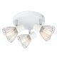 Fly Plafonska Lampa Bela Hrom 1 3x40W E14 - 15123