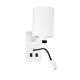 Magnum 3 Zidna Lampa 1x40W E27+3W LED - 15146-1