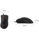A4 TECH A4-ES5 A4Tech Bloody Gejmerski opt. mis, 1000Hz/1000-3200Dpi, Black USB 125mm - 45859-1