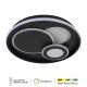 FORMA LED plafonska lampa 24W 3000K,4000K,6400K F2104-24C BK - EP2927426
