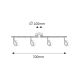 RABALUX Spot rasveta Zora LED 4X 4,5W - 5942