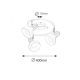 Rabalux Spot rasveta Holly E14 3x MAX 40W bela (5946) - 5946