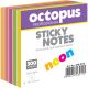 OCTOPUS Blok samolepljivi 75x75 300 lista neon  unl-0175 - 59467