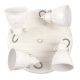 Rabalux Spot rasveta Vivienne E14 4x MAX 40W antik bela (5969) - 5969