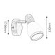 Rabalux Spot rasveta Elite E14 1x MAX 40W bronzana (5970) - 5970