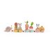 MOULIN ROTY Drvena igračka na povlačenje vozić - Trois Petits Lapins - 678112