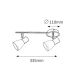 Rabalux Spot rasveta Ati E14 2x MAX 40W crna (5977) - 5977