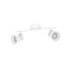 EGLO Spot Seras 1 GU10 2X3W 3000K, toplo bela - 98394