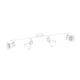 EGLO Spot Seras 1 GU10 4X3W 3000K, toplo bela - 98396