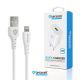Kucni punjac Teracell Evolution TC-09 QC3.0 18W sa iPhone lightning kablom beli CE - 223685