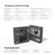 FANTECH Bluetooth slušalice WH02s Go Air, crna - 220822