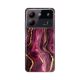 Maska za ZTE Blade A54 Burgundy Silikonska Print - 8021146