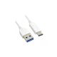 E-GREEN Kabl 3.0 USB A - USB 3.1 tip C M/M 1.5m (za Huawei) 66W, 6A beli - EP3279273