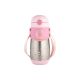CANPOL Šolja thermal za bebe 300 ml sa slamčicom 74/054 - pink boje - 74-054_pin
