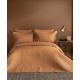DEKOR DOM Set prekrivač i jastučnice Issimo double - Simply Satin, terakota - 040692
