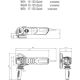 METABO Ugaona brusilica sa potenciometrom  WEV 17-125 Quick; Marathon Motor 1.700W; 125mm - 600516000