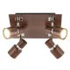 RABALUX Spot rasveta Merkur wenge braon, GU10 50W - 6008