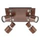 RABALUX Spot rasveta Merkur wenge braon, GU10 50W - 6008