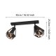 EGLO Spot Carlton 7 E27 2X40W - 43716-1