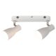 Rabalux Spot rasveta Ebony E27 2x MAX 20W bela (6027) - 6027-1-1