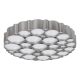 RABALUX Andela LED plafonjera 48W 4000K dimabilna na prekidač boja siva - 6039