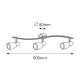 Rabalux Spot rasveta Elite E14 3x MAX 40W hrom (6062) - 6062-1