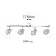 Rabalux Spot rasveta Lauren E14 4x MAX 40W hrom (6094) - 6094