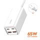 Kucni punjac LDNIO A4610C, QC4+, PD3.0, PPS, 65W beli - EP2763339