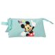 MICKEY FUN WITH FRIEDNS prazna pernica sa 3 pregrade - tirkizna - EP2930692
