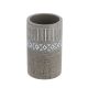 TENDANCE Čaša za četkice za zube 10,5cm cement tumbler siva - 61118180