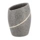 TENDANCE Čaša za četkice za zube, stone effect siva - 61153180