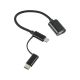 Kabl OTG type C micro USB na USB Z 3.0 JWD - 224159