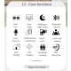 GMB Kamera CAM-IP6MP-Q7, 6 mpix microSD, iCSee xmeye, Two-way voice - 46218-1