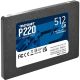 Patriot SSD 2.5 SATA3 512GB P220 550MBs/500MBs P220S512G25 - P220S512G25