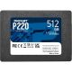 Patriot SSD 2.5 SATA3 512GB P220 550MBs/500MBs P220S512G25 - P220S512G25