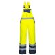 PORTWEST Radne pantalone sa tregerima Contrast S489, žuta - 61564