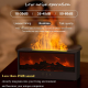 Difuzer Fireplace sa LED Kaminom crni - EP2842435