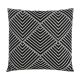 EGLO Dekorativni jastuk 45x45cm, crna/bela - 420005