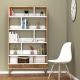 HANAH HOME Polica za knjige KTB0202, krem/bela - 616TNM1305